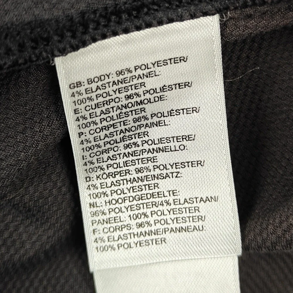 The North Face Pullover Mens Large Black‎ 1/4 Zip Long Sleeve Running FlashDry